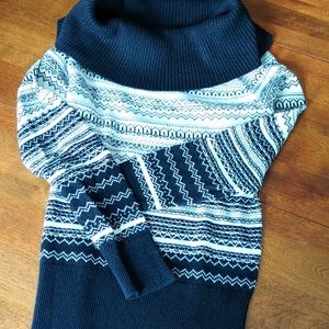 White House Black Market Cowl Neck Sweater Sz S